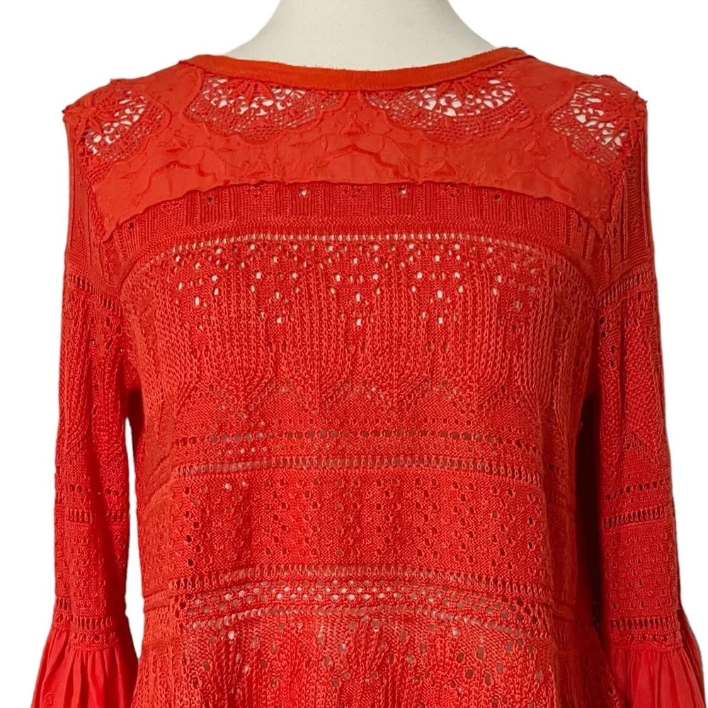 Free People Once Upon a Time‎ Bell Sleeve Top